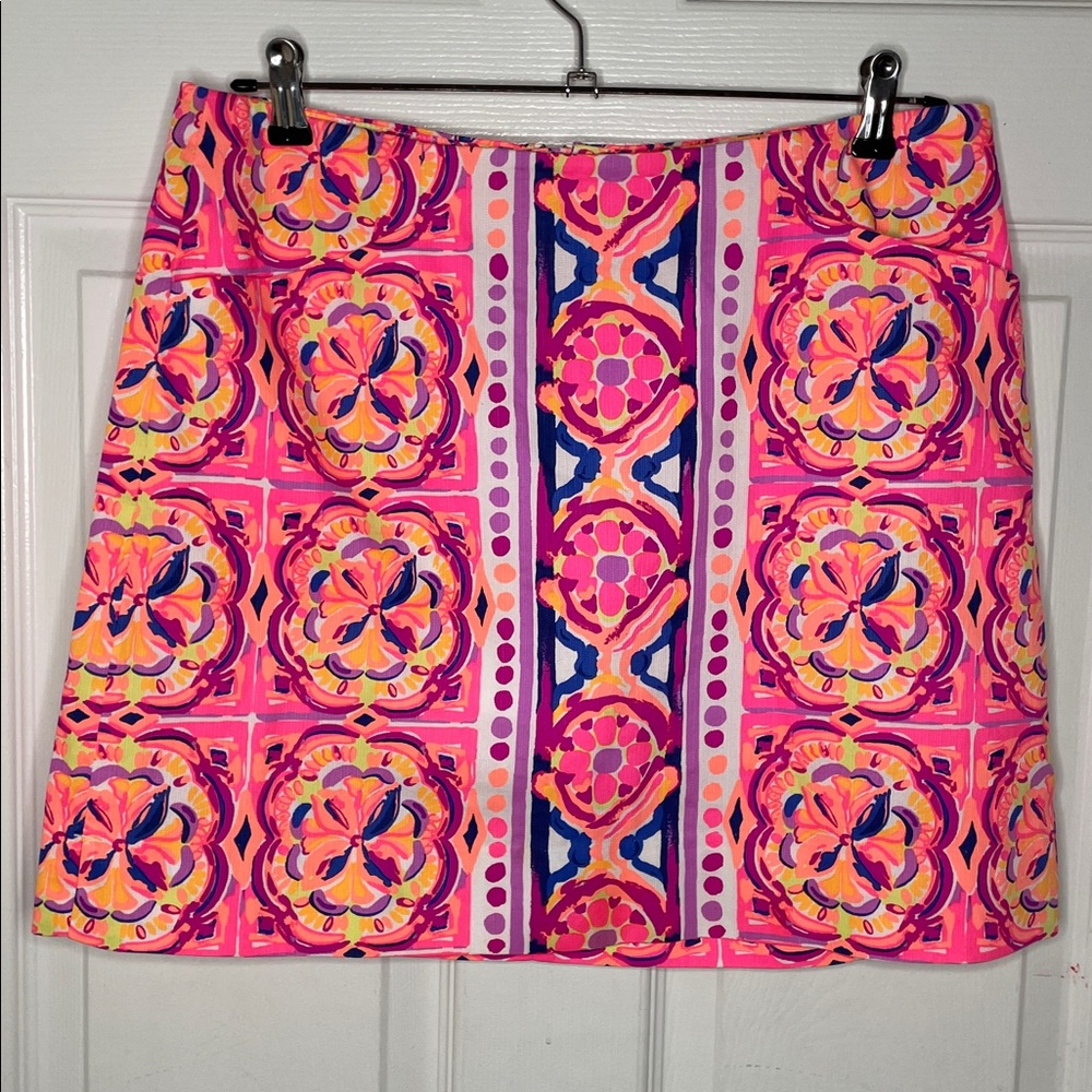 NOWT Lilly Pulitzer Marigold Skirt in Pink Fusion